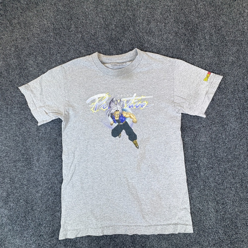 Primitive Dragon Ball Z T-Shirt Mens Small Heather Gray Future Trunks Graphic